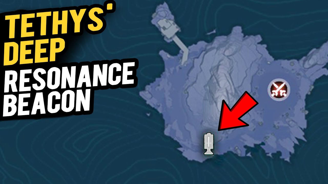 Unlock The Black Shores Tethys' Deep Resonance Beacon | Tethys' Deep Teleport Wuthering Waves 1.3