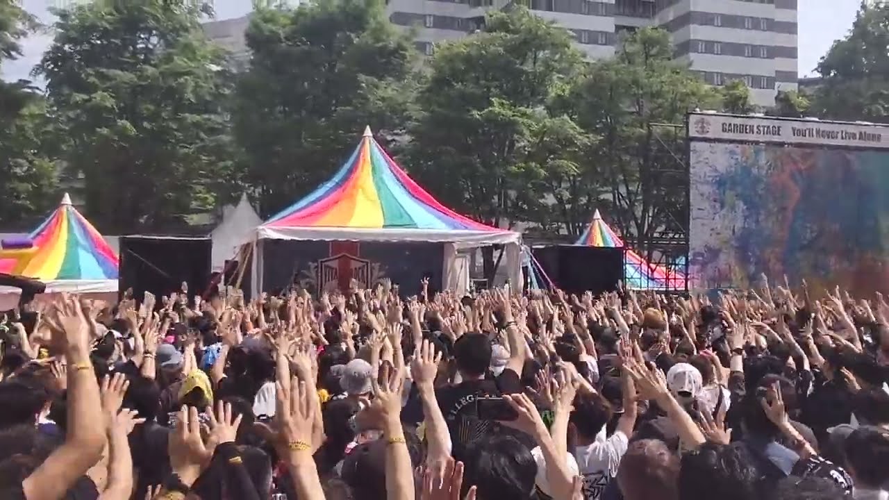 VIVA LA ROCK2023　バックドロップシンデレラ