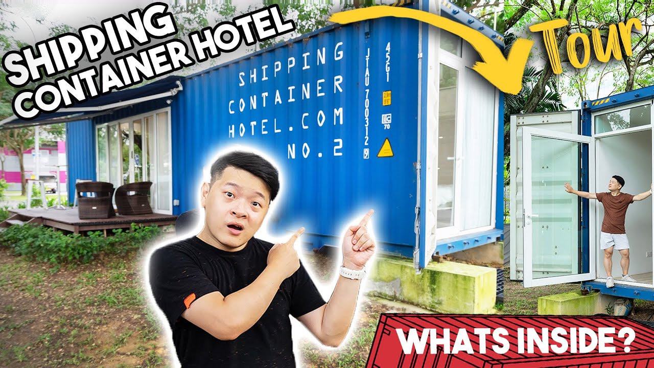 Tour in singapore FIRST EVER container hotel