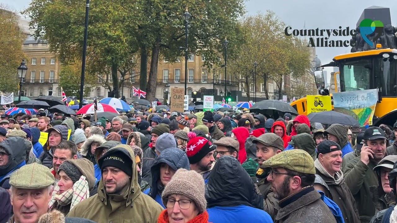 #WeJustWantToFeedYou Farmers' Protest, Westminster | 19 November 2024