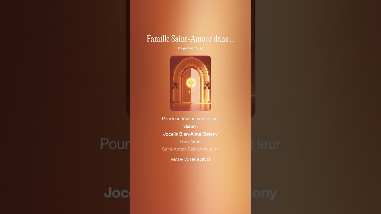Famille Saint Amour dans l’Union