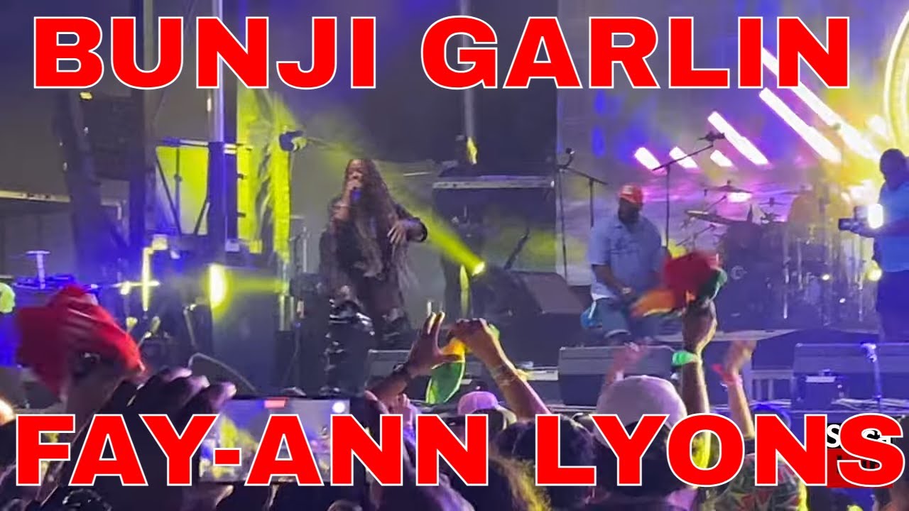 Bunji Garlin and Fay-Ann Lyons Live at SOS Fest 2025