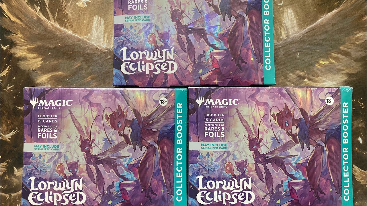 MtG: x3 Lorwyn Eclipsed Collector pack opening