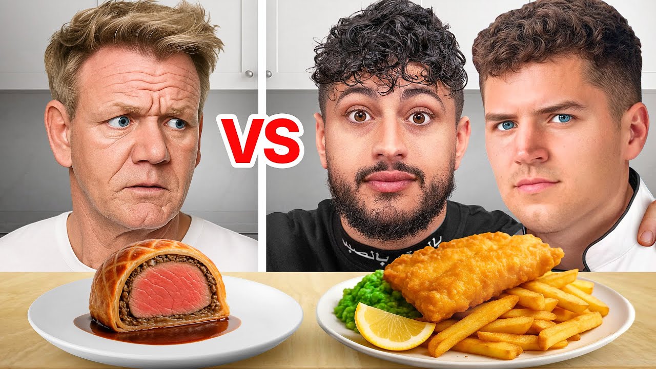 Cooking Challenge vs Gordon Ramsay (Ft. @Nick DiGiovanni)