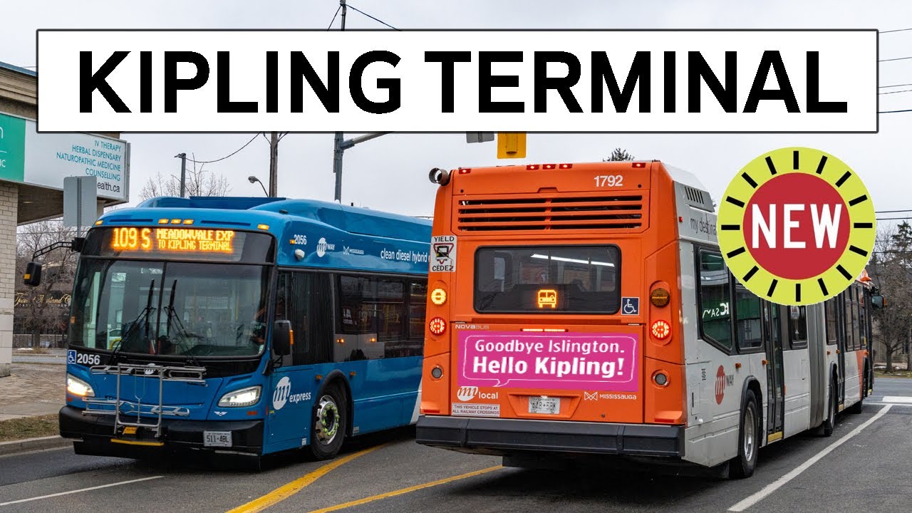 MiWay Buses at Kipling Terminal