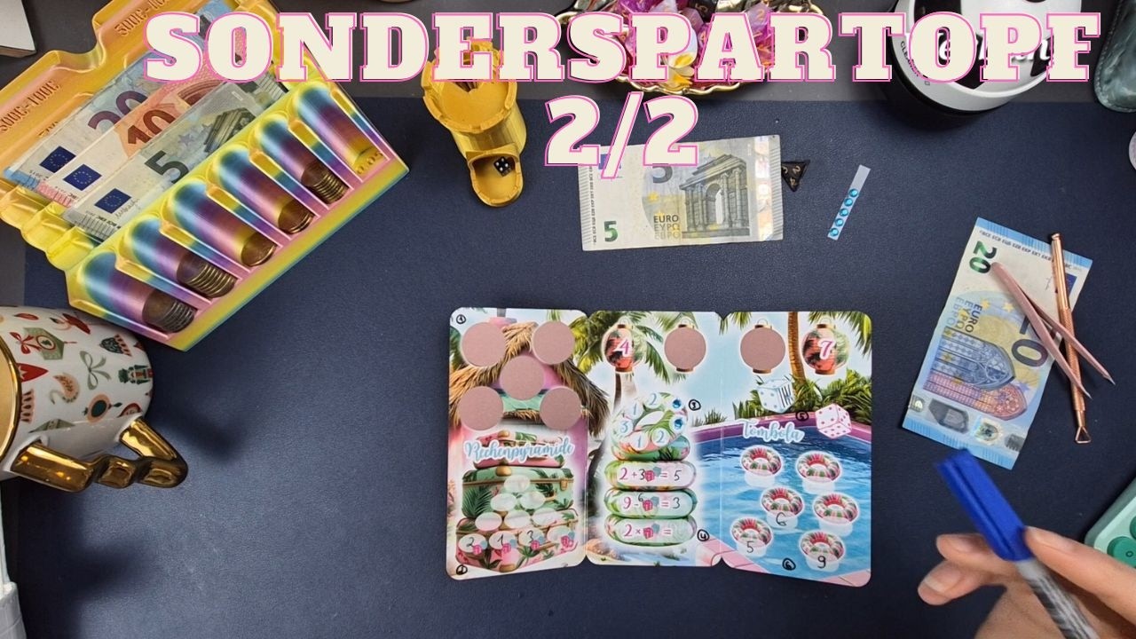 Sonderspartopf besparen 2/2 🎲💸