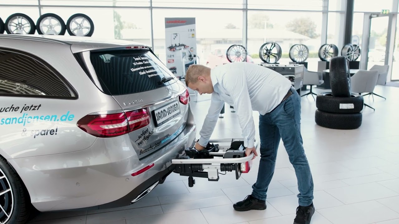 Uebler Fahrradtr&auml;ger mit patentierter Montage - Autohaus Sand Jensen Flensburg