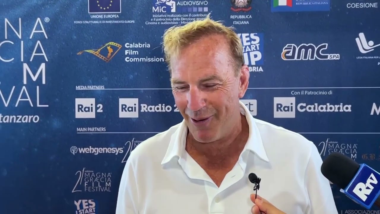 Al Magna Graecia Film Festival a Catanzaro Kevin Costner