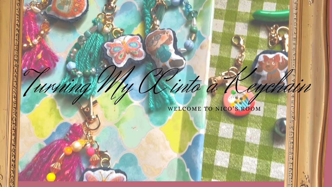 オリジナルキャラクターでキーホルダーを作る🧸🍭
