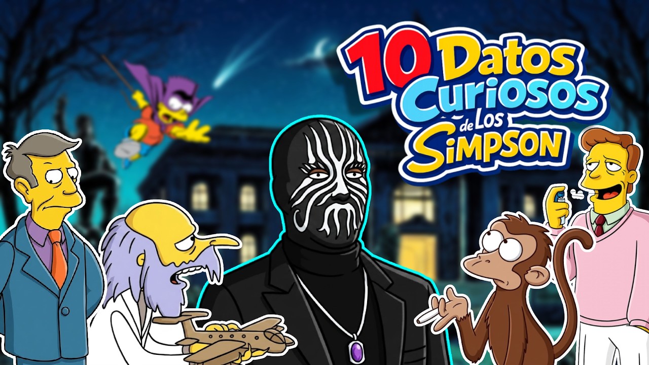 10 Datos curiosos de Los Simpson