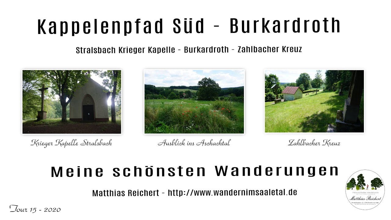Kapellenpfad S&uuml;d - Stralsbach - Burkardroth - Zahlbach