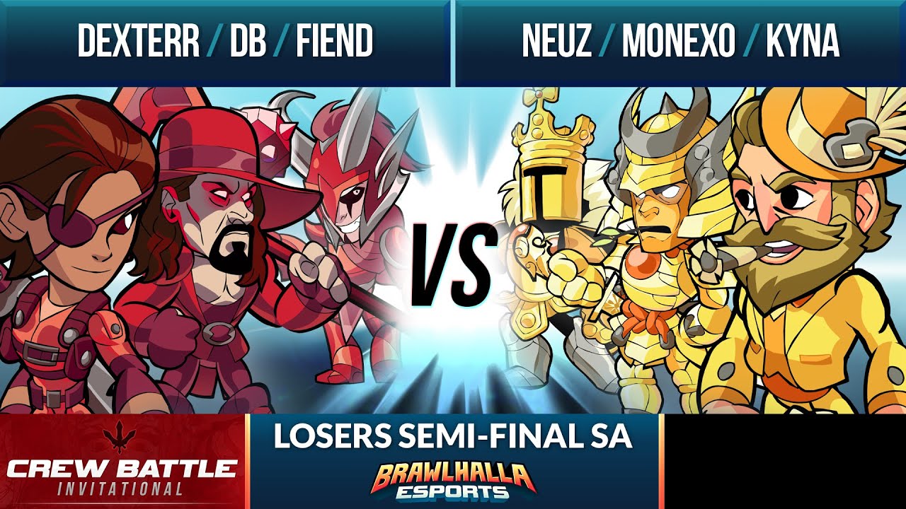 Team Red vs Team Yellow - Losers Semi-Final - Crew Battle Invitational 2022 - SA 3v3