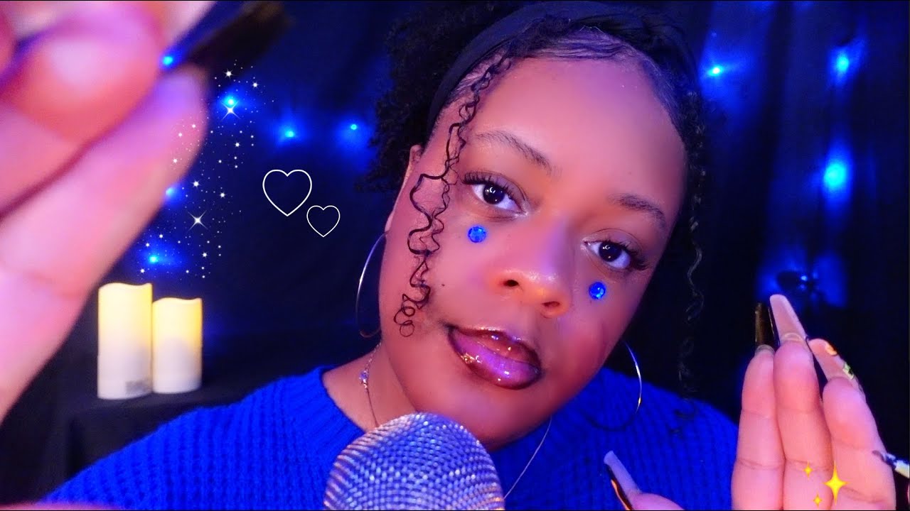 ASMR Plucking/Flicking Away Bad Energy 🩵✨(Comforting & Relaxing Triggers)