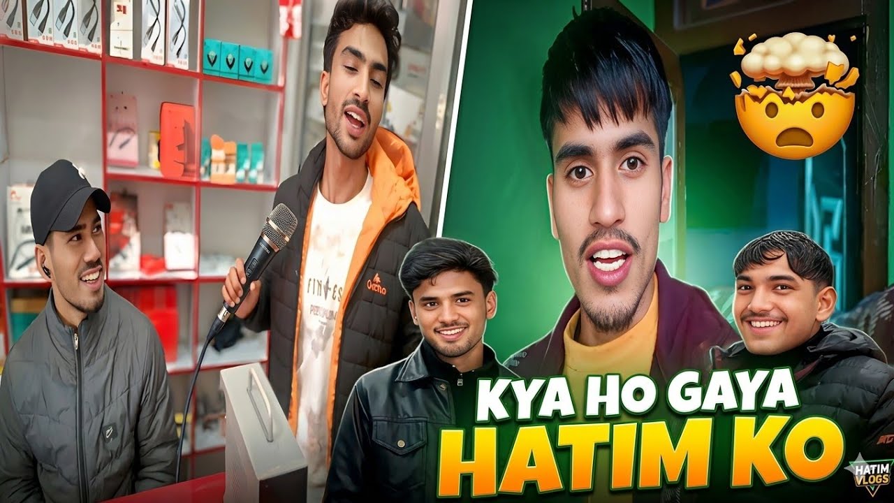 Hatim Ke Saath Ye Kya Ho Gaya😱@DinuVlogs-k 