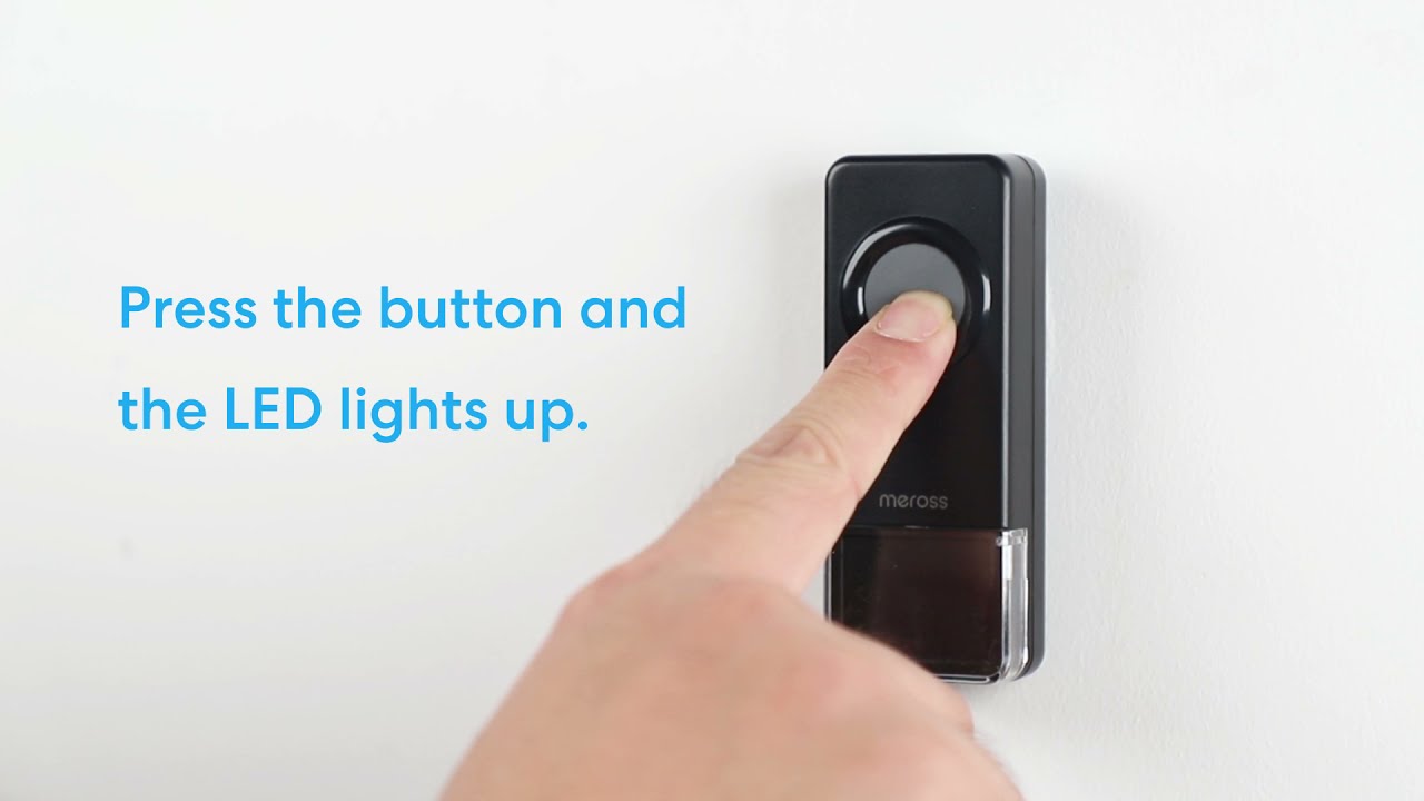 Meross Doorbell Black/White - Gadgets - MD110/MD111