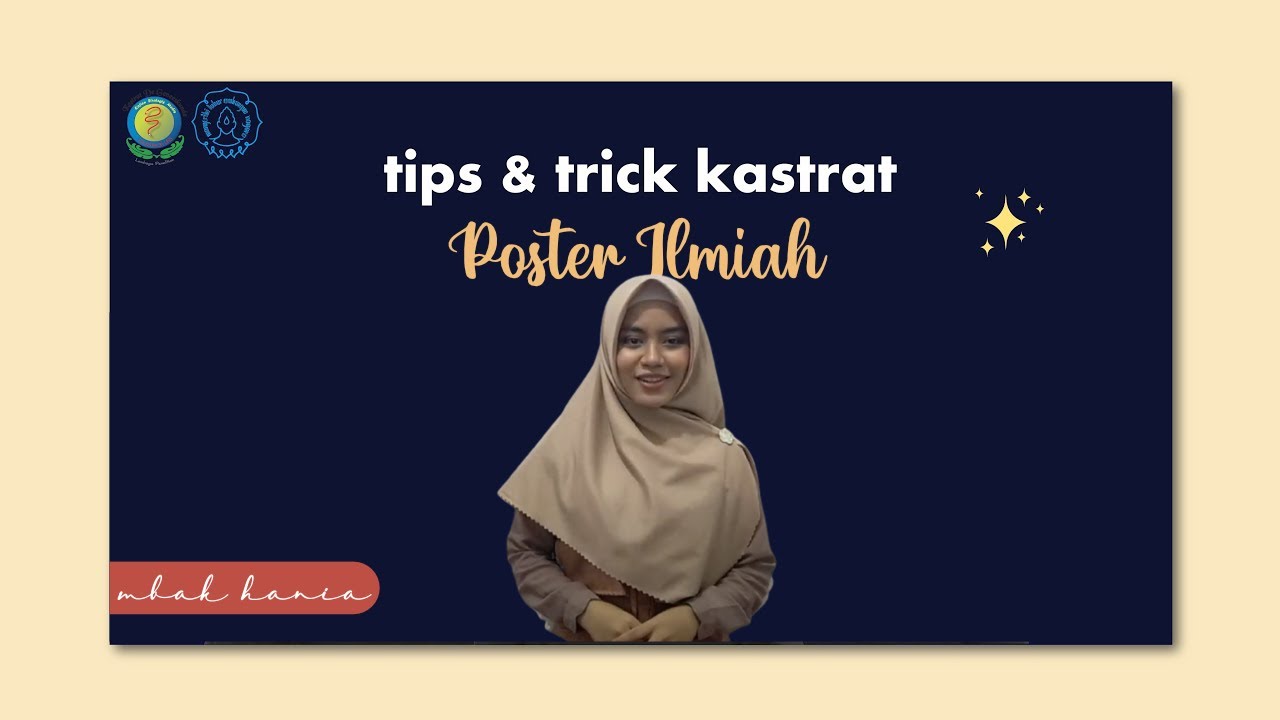 Tips & Trick Poster Ilmiah