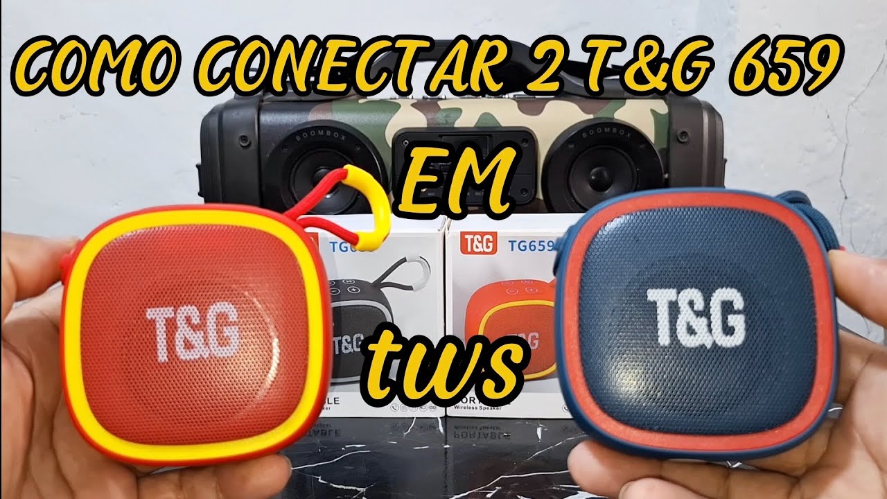 COMO CONECTAR 2 T&G TG659 EM TWS