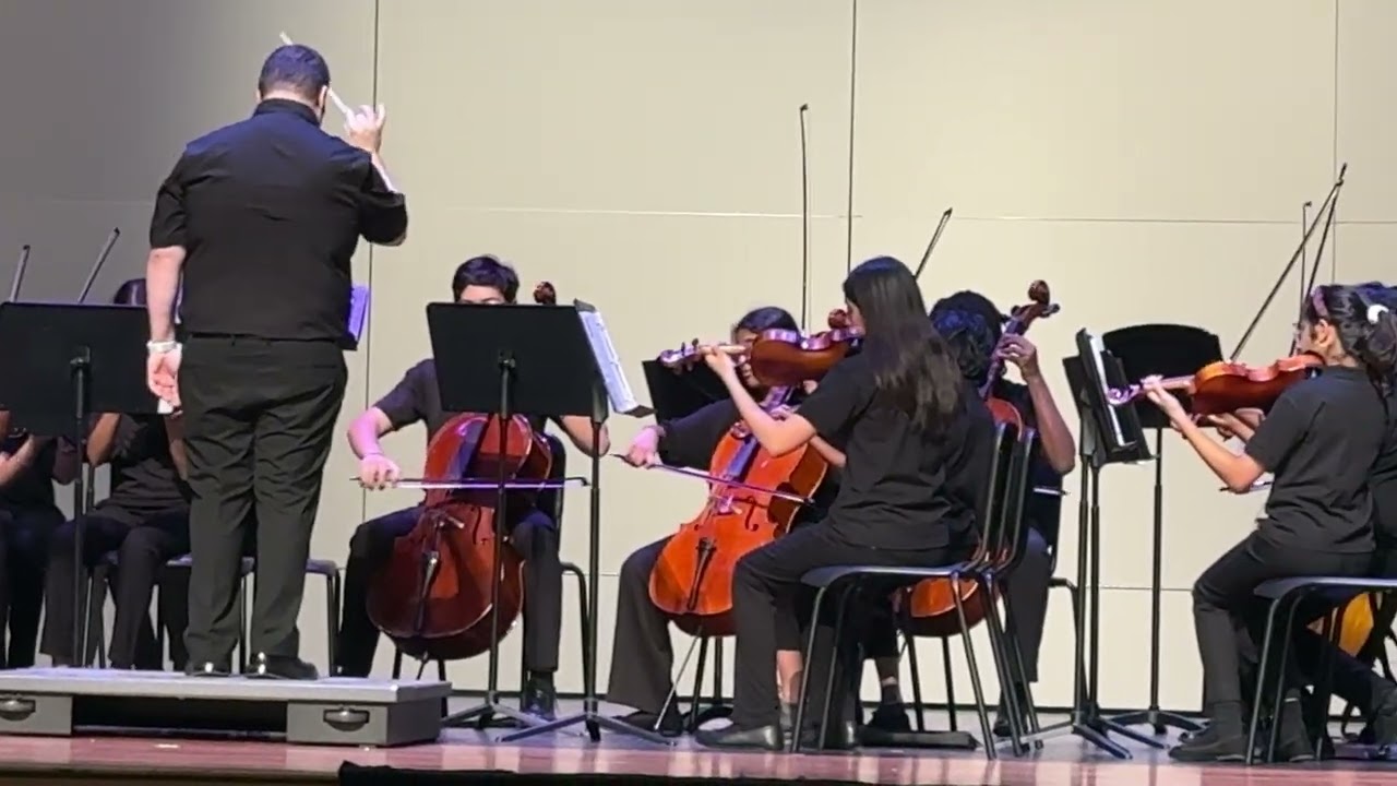 Music concert in Clark Middle school 2026