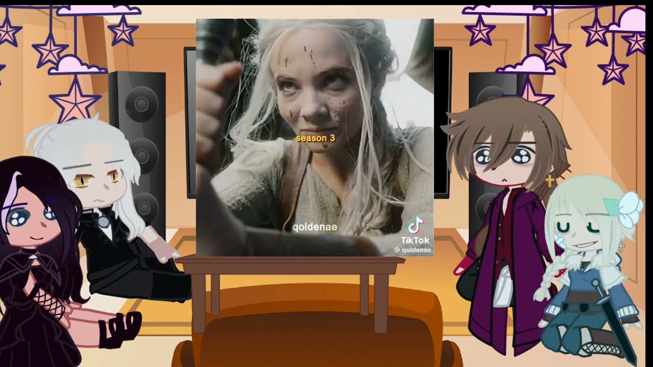 🌙💫The Witcher React (Gacha plus) olhem na descri&ccedil;&atilde;o 💫🌙