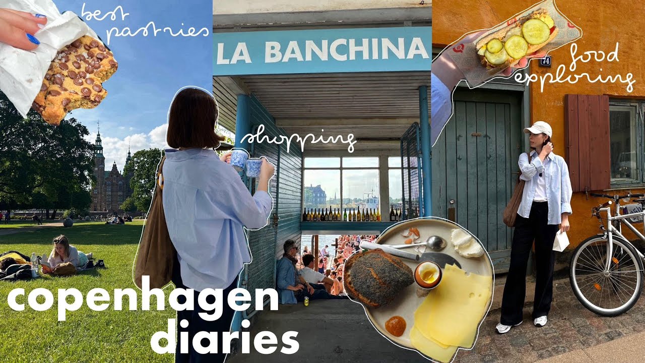 copenhagen vlog / food & city exploring / spring diaries