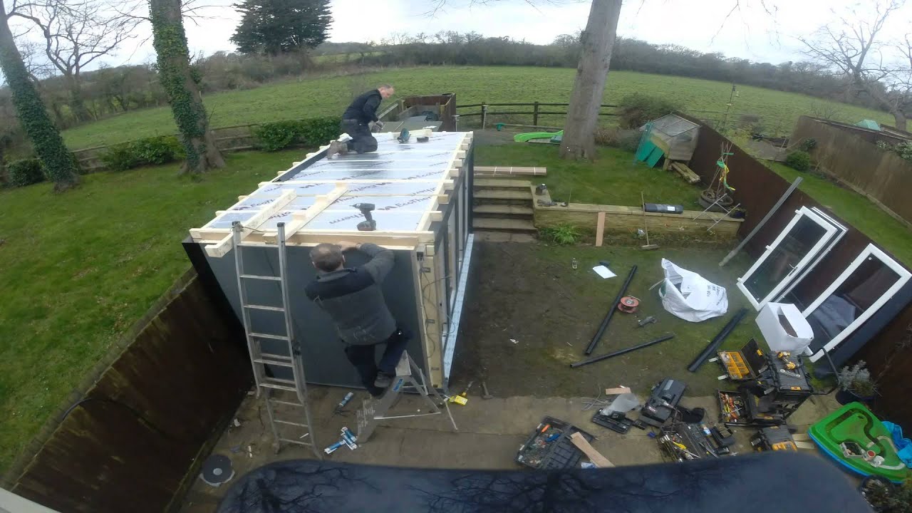Booth Garden Studio Time lapse install for Tony Mattravers