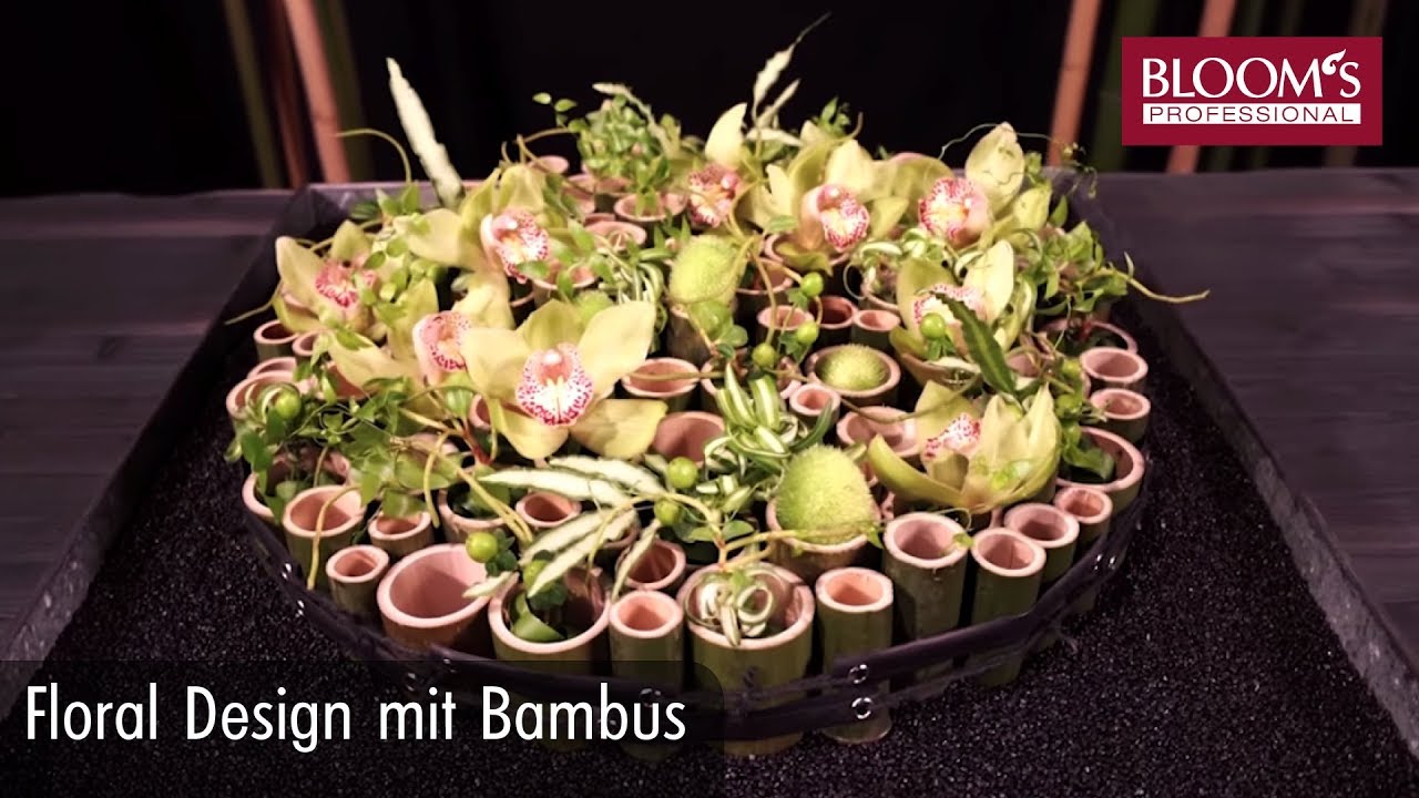 Inspiration mit Bambus | Floral Design | BLOOM’s Floristik