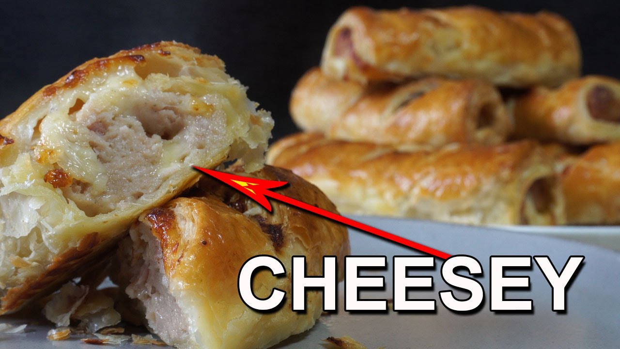 CHEESY SAUSAGE ROLL RECIPE - EASY PEASY CHEESY SAUSAGE ROLLS