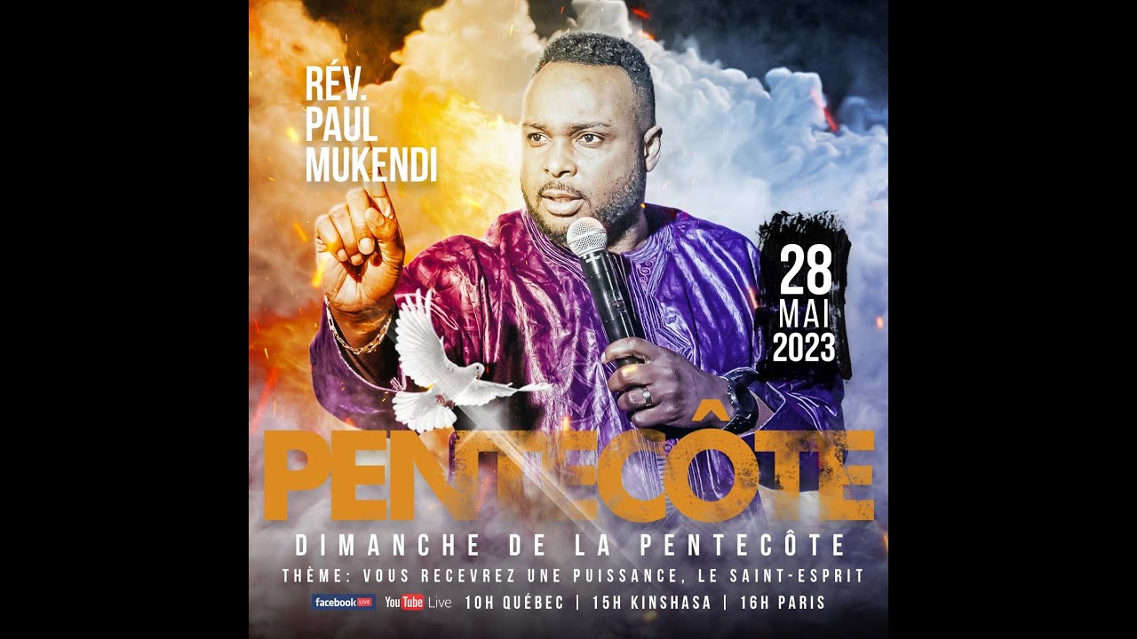 Dimanche de la Pentecôte | Rév Paul Mukendi