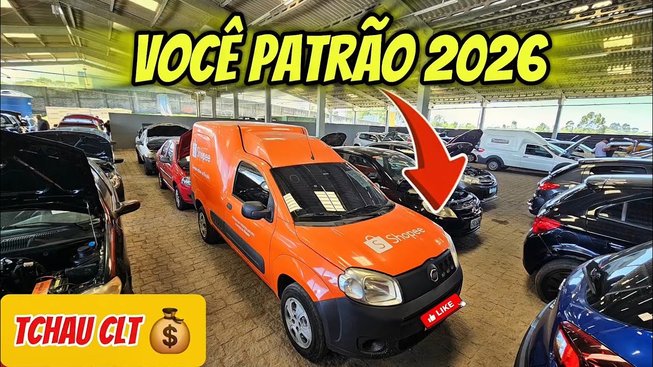 PREÇOS REAIS no Leilão: Utilitários para Trabalhar em 2026 Fiorino, Strada, Saveiro e Montana