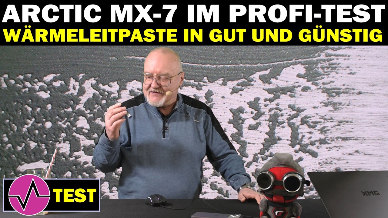 Arctic MX-7 Wärmeleitpaste im Labor-Test - Echt gute Leistung fürs Geld und haltbarer als früher