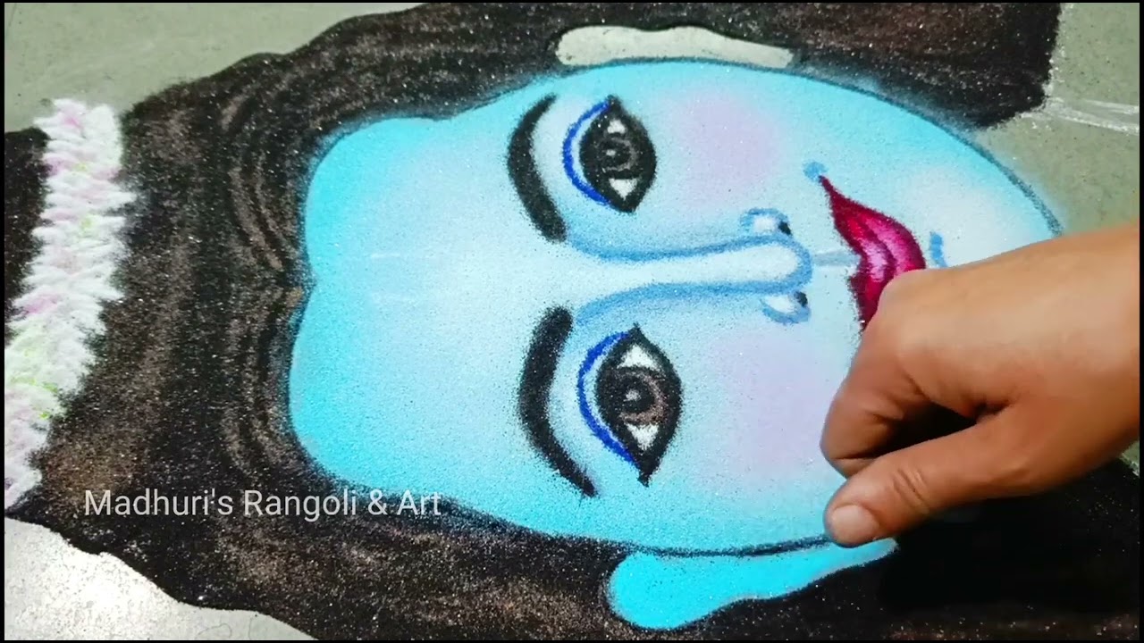 🚩22 January special Jay Shree Ram rangoli l जय श्री राम रांगोळी l  Ayodhya / Ram navmi rangoli l