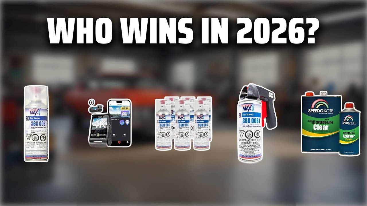 The Top 5 Best 2K Automotive Clear in 2026 - Must Watch Before Buying!