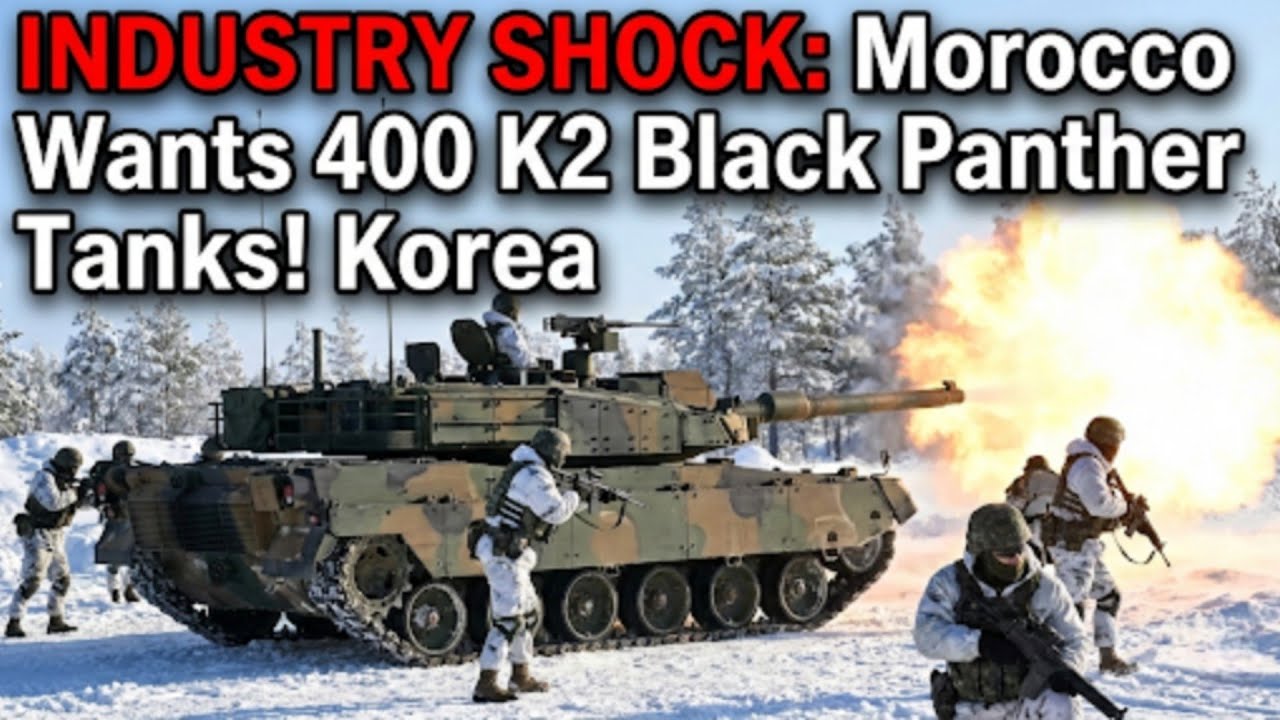 ШОК В ОТРАСЛИ: Марокко хочет 400 танков K2 «Черная пантера»! Южная Корея