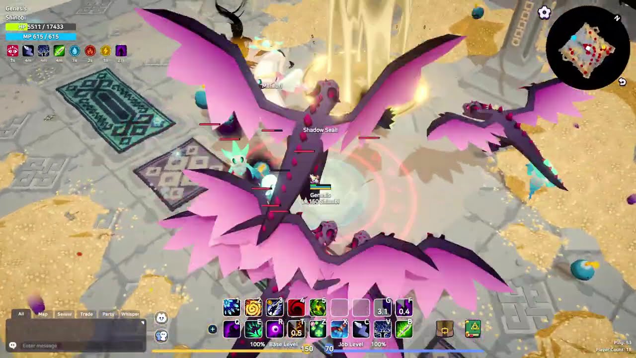 SpiritVale Playtest (0.6.0) | Shinobi vs Angel Mage | Gameplay