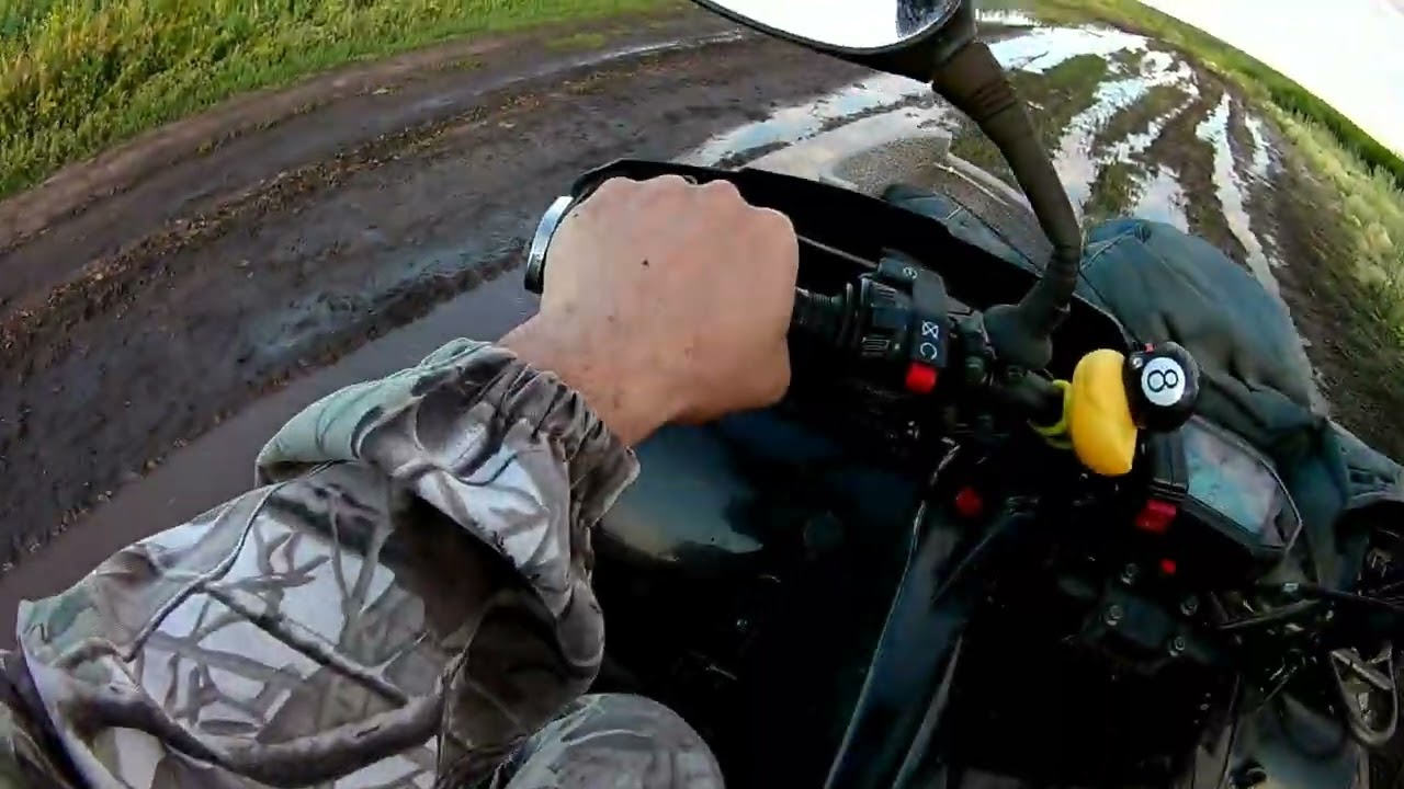 Грязевая покатушка. Квадроцикл Хаммер250 (Hummer 250)