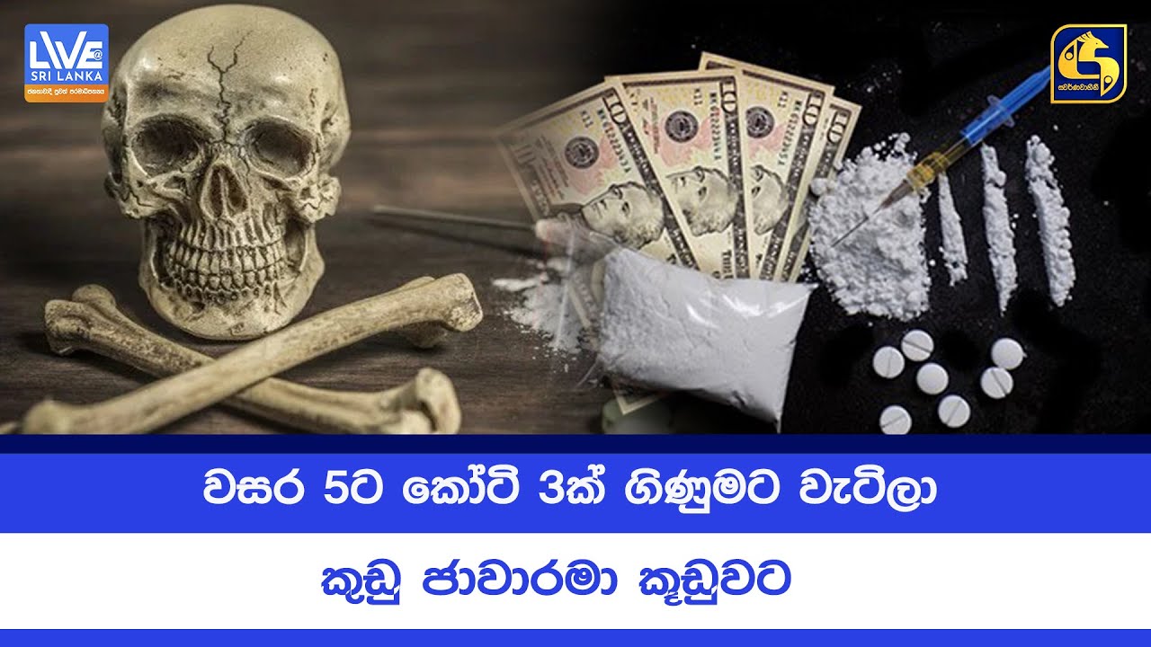 වසර 5ට කෝටි 3ක් ගිණුමට වැටිලා - කුඩු ජාවාරමා කූඩුවට