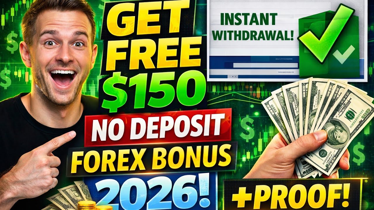 How to Get $150 Free Forex Bonus (No Deposit Needed 2026)