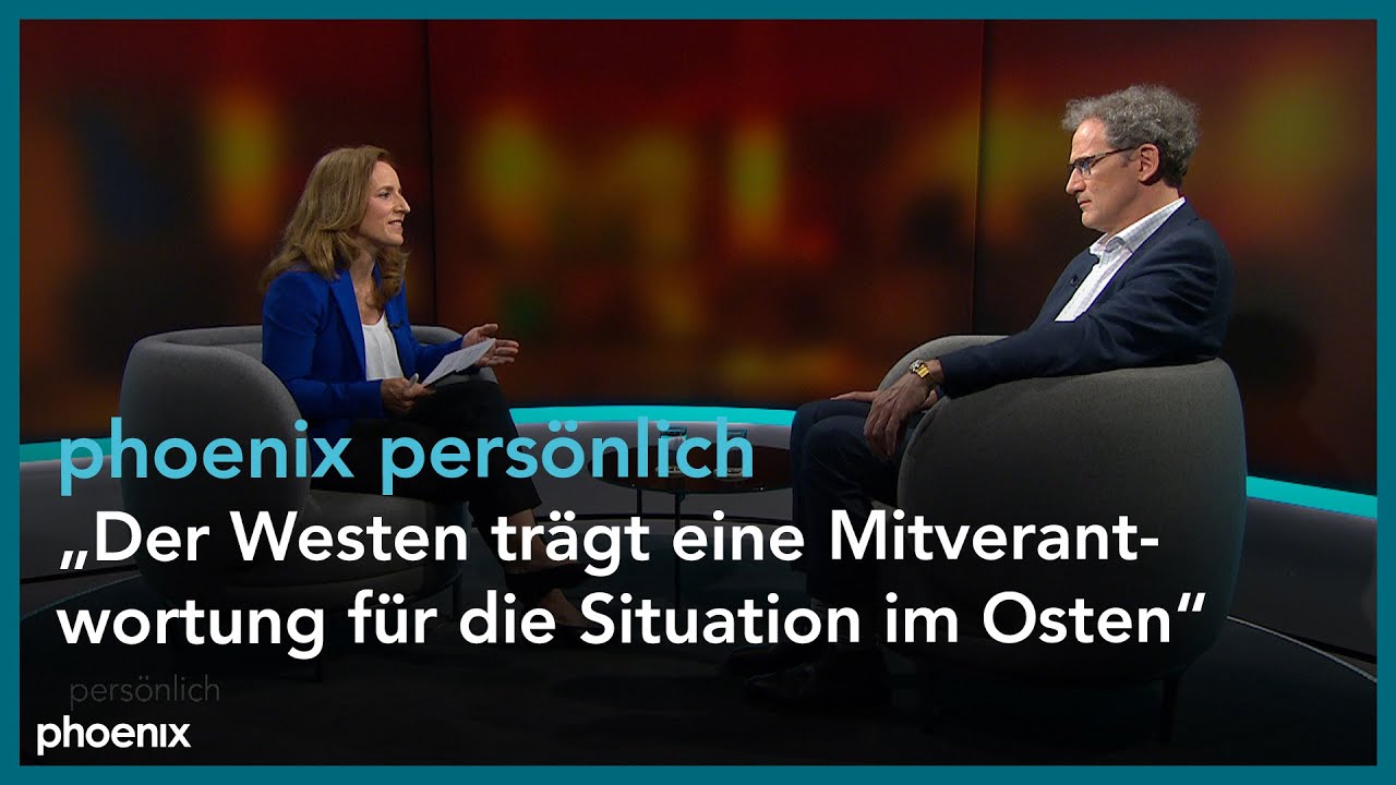 phoenix persönlich: Literaturwissenschaftler und Autor Dirk Oschmann zu Gast bei Eva Lindenau