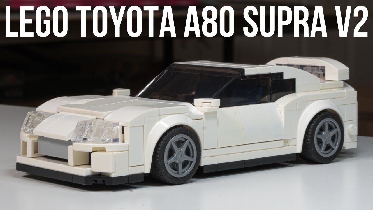 LEGO Toyota Supra MK4/A80 Speed ​​Champions MOC-руководство