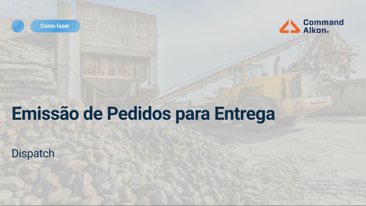 Emissão de Pedidos para Entrega
