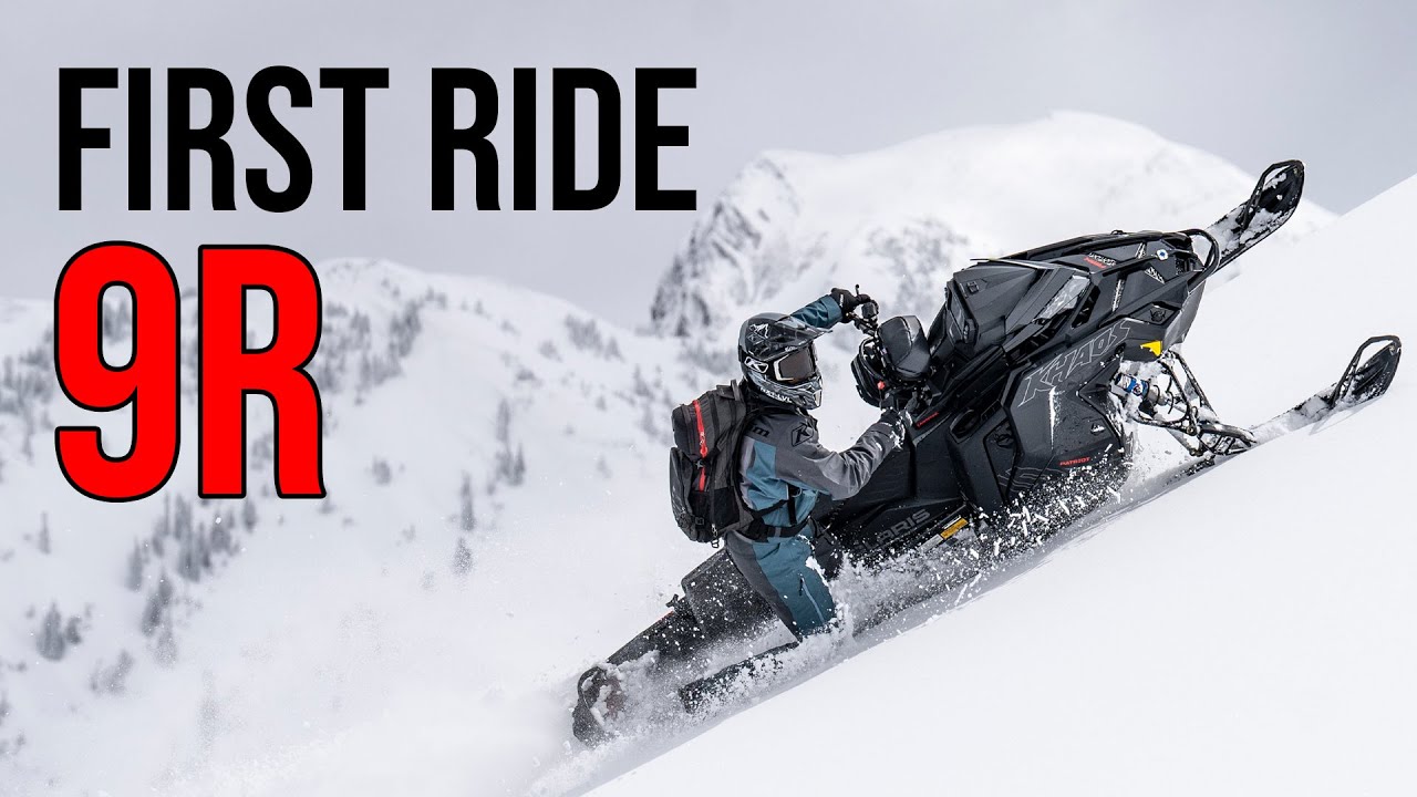 First Ride on the NEW Polaris RMK 9R