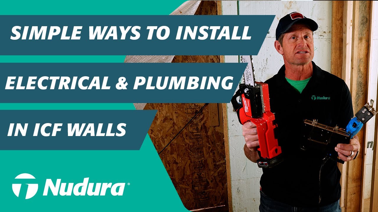 Simple Ways to Install Electrical and Plumbing in ICF Walls