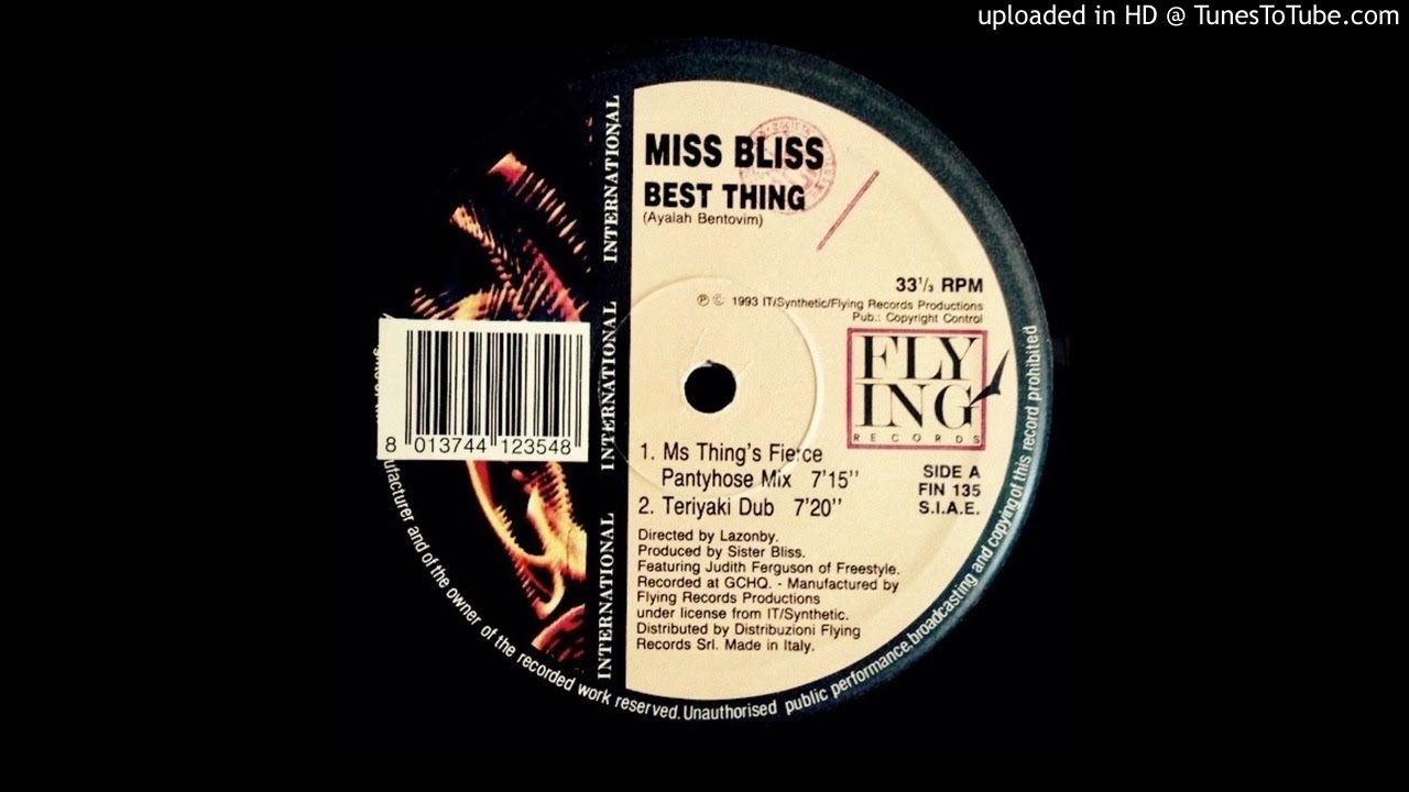 Miss Bliss~Best Thing [Ms Thing's Fierce Pantyhose Mix]