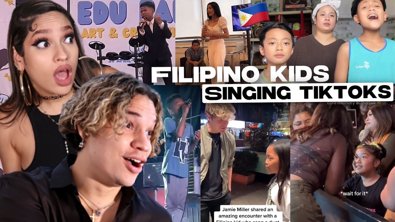Pinoy Kids are AMAZING SINGERS..| Latinos react to VIRAL Filipino Singers 'KIDS EDITION'