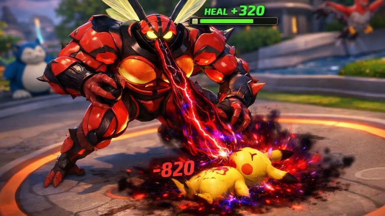 Buzzwole solo queue be like pokemon unite 