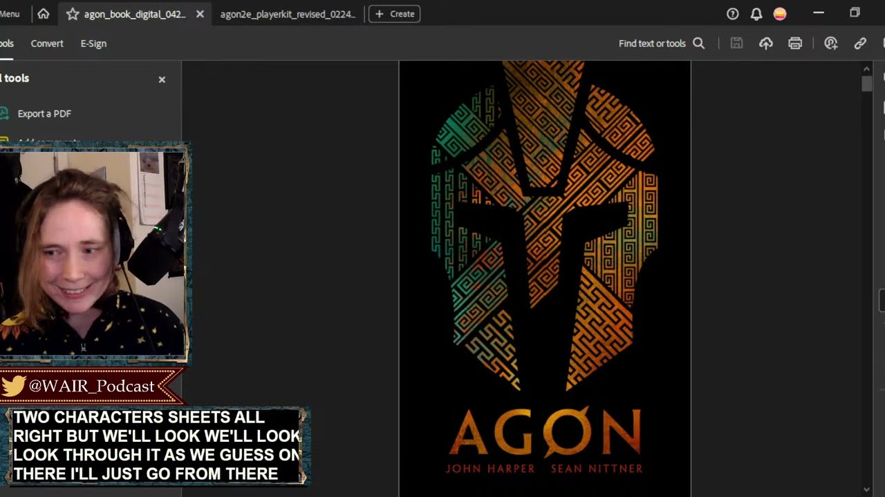 TL:DR TTRPGS: AGON (21/1/2024)