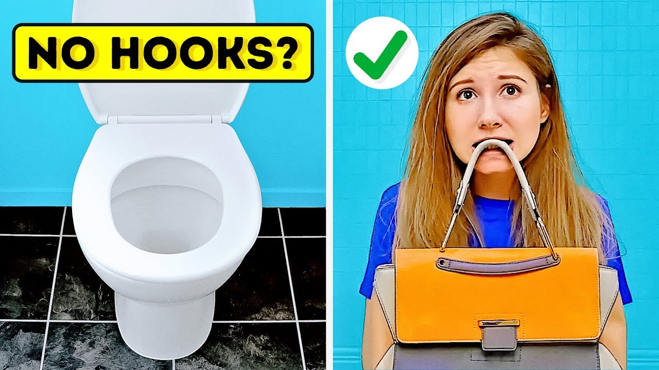 15 SMART BATHROOM HACKS