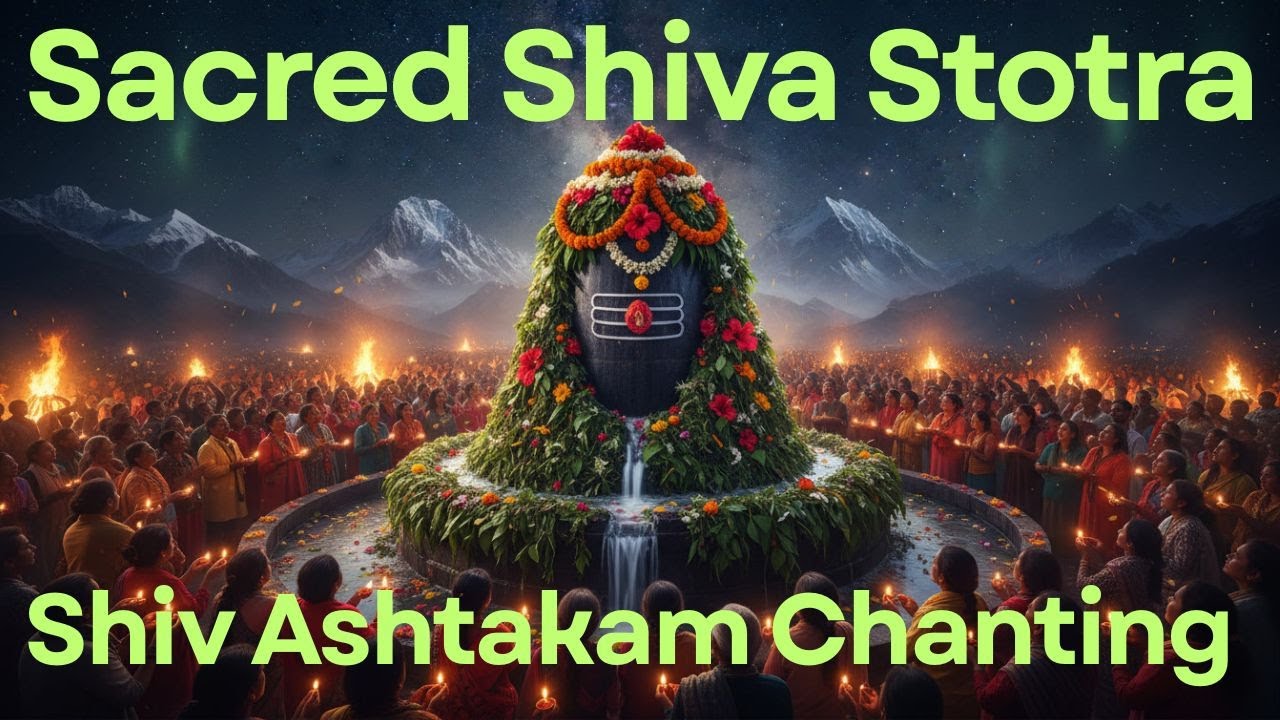 शिवाष्टकम् | Shiv Ashtakam | Powerful Sanskrit Chant of Lord Shiva | Peace & Protection