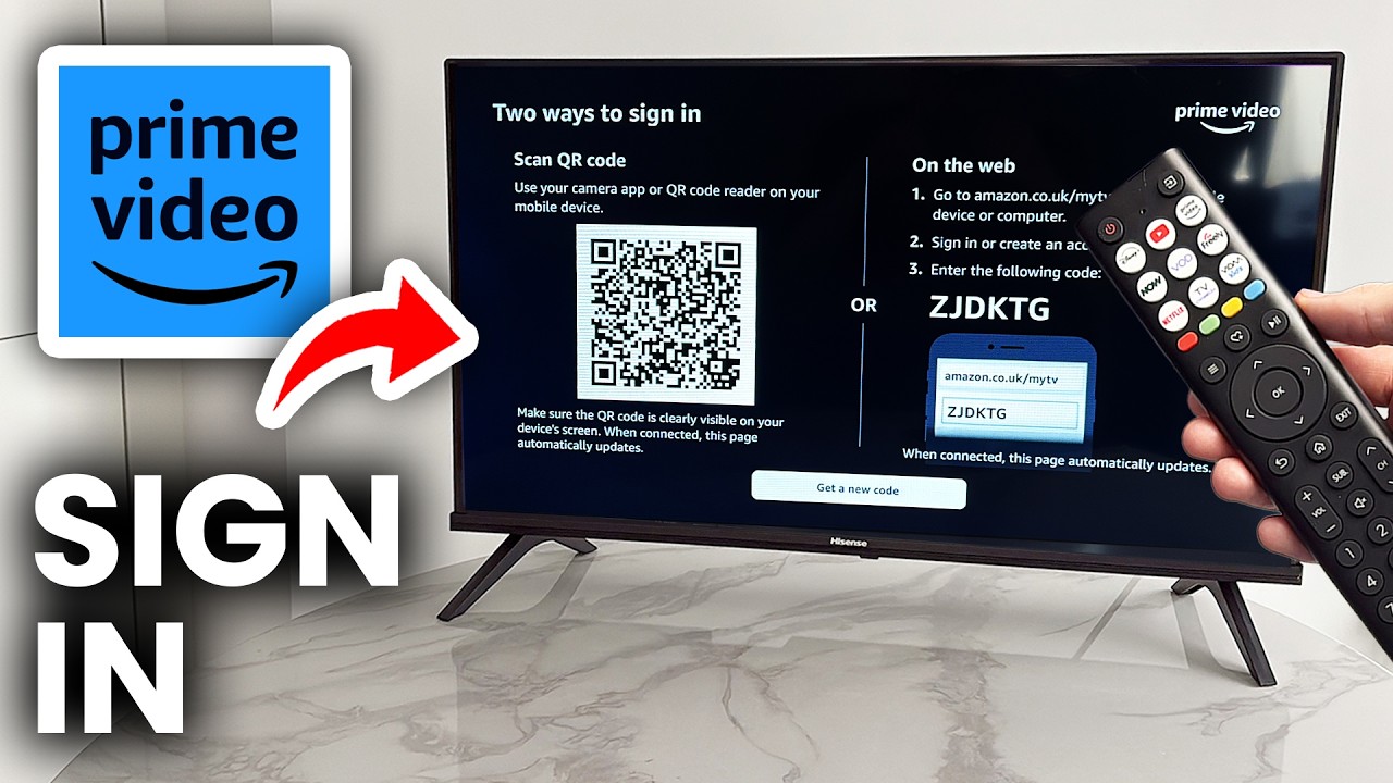 How To Sign In Amazon Prime Video On Smart TV - Full Guide
