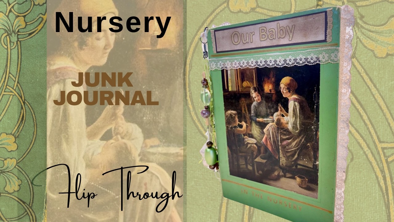 SOLD - Junk Journal Flip through by Hyperstamper